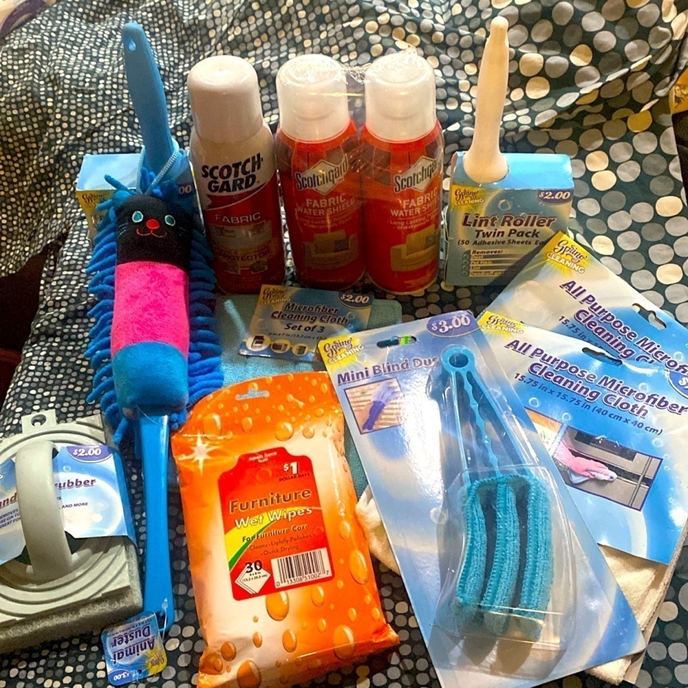 Scotchgard /Cleaning Bundle Dusting Household Scrubbing